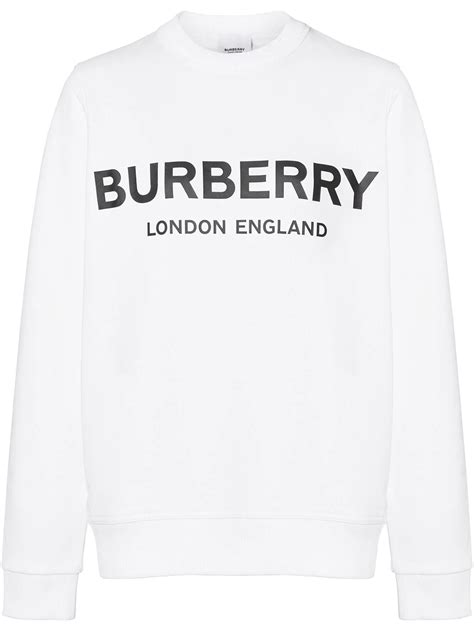 burberry sweatshirt logo|maglione burberry uomo.